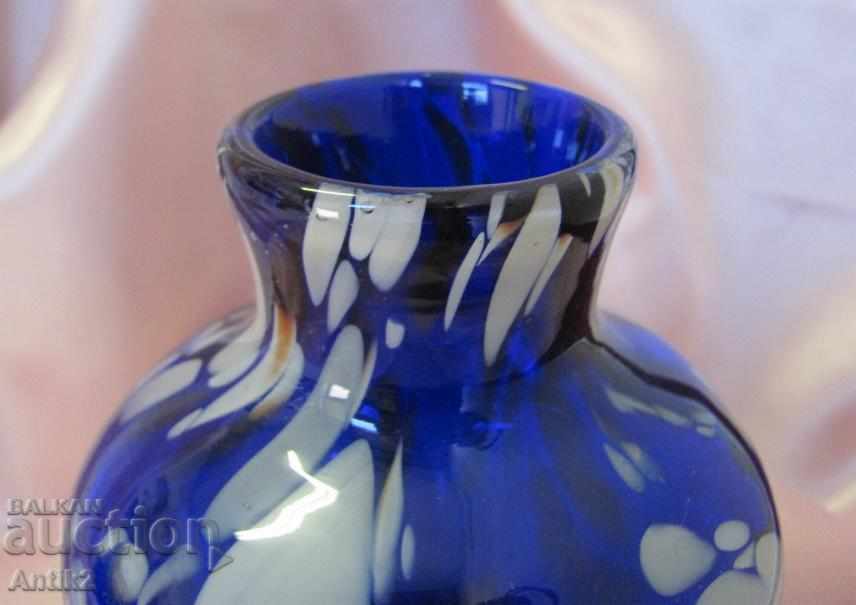 Δημοπρασία Παλιό μαριναρισμένο γυάλινο βάζο από γυαλί Δημοπρασία Παλιό μαριναρισμένο γυάλινο βάζο από γυαλί