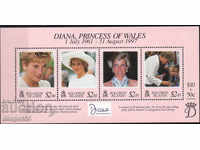 1998. Solomon Islands. Death of Princess Diana, 1961-1997