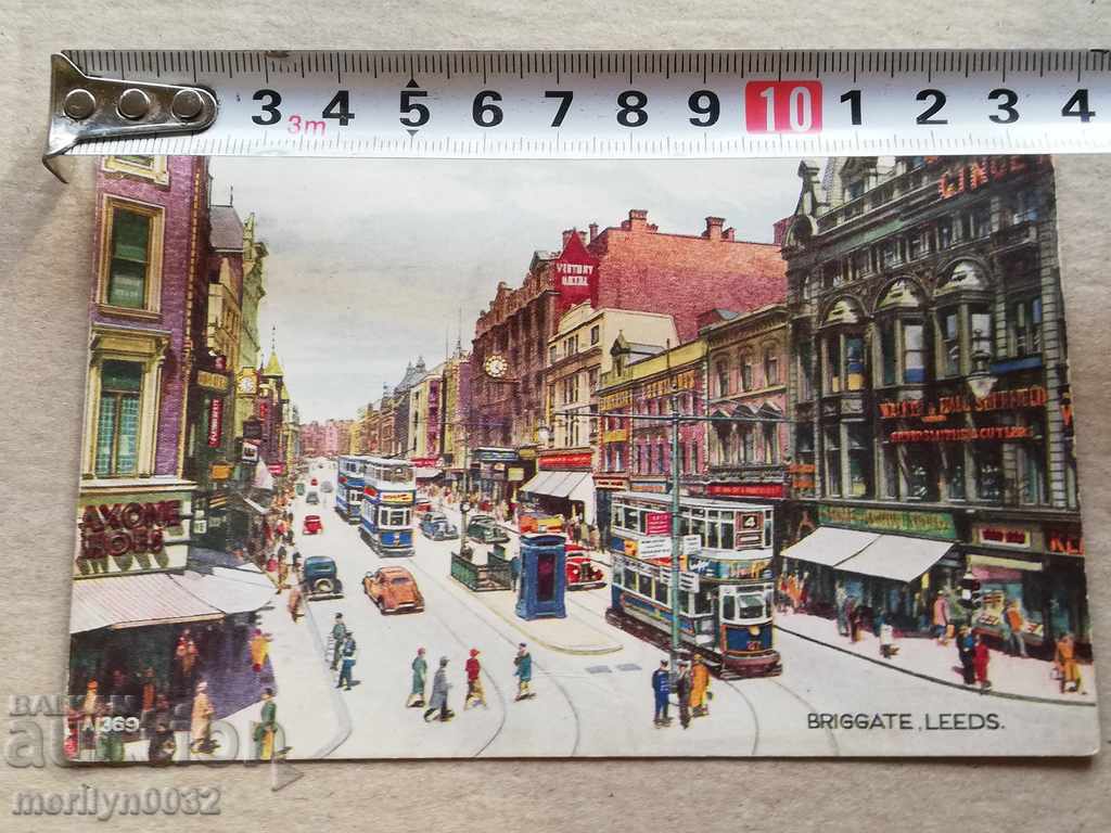 Old photo, Leeds postcard - 5 Old photo, Leeds postcard - 5