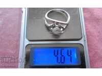 inel de damă din argint cu perlă - manoperă fină și elegantă!