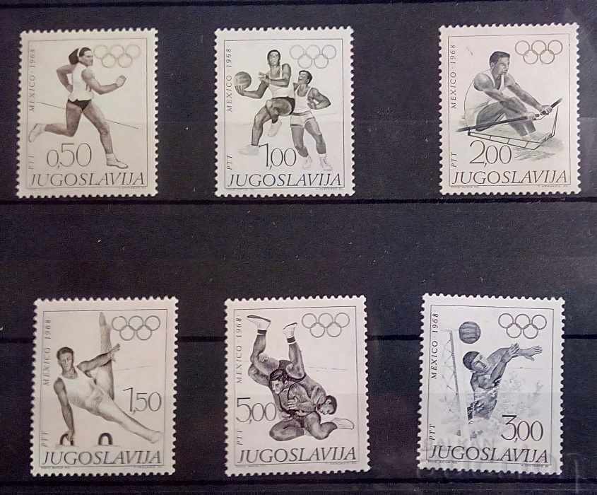 Югославия 1968 Олимпийски игри/Футбол MNH