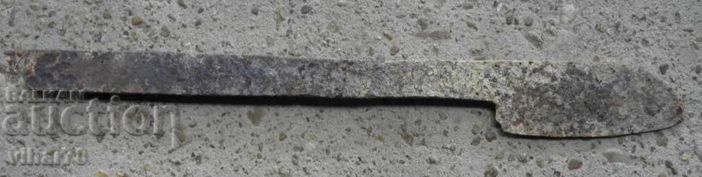 An old wrought knife