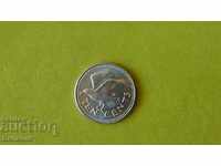 10 cents 1973 Barbados BU