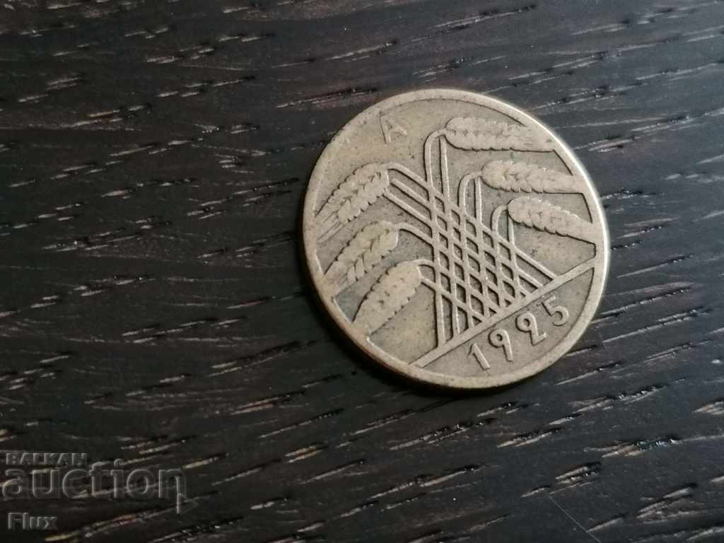 Moneda Reich - Germania - 10 pfeniguri 1925. seria A cu preț 3.75 BGN | € 1.92