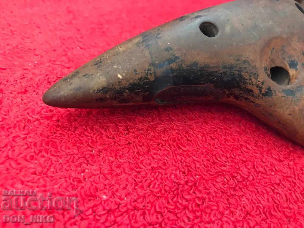 Old Austrian Clay Ocarina - 5 Old Austrian Clay Ocarina - 5