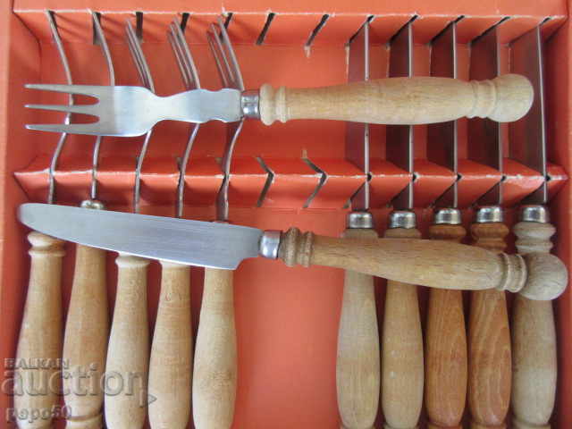 Auction Souvenir Set of Utensils from the Socialist Era - Bojentsi /1979/ Auction Souvenir Set of Utensils from the Socialist Era - Bojentsi /1979/