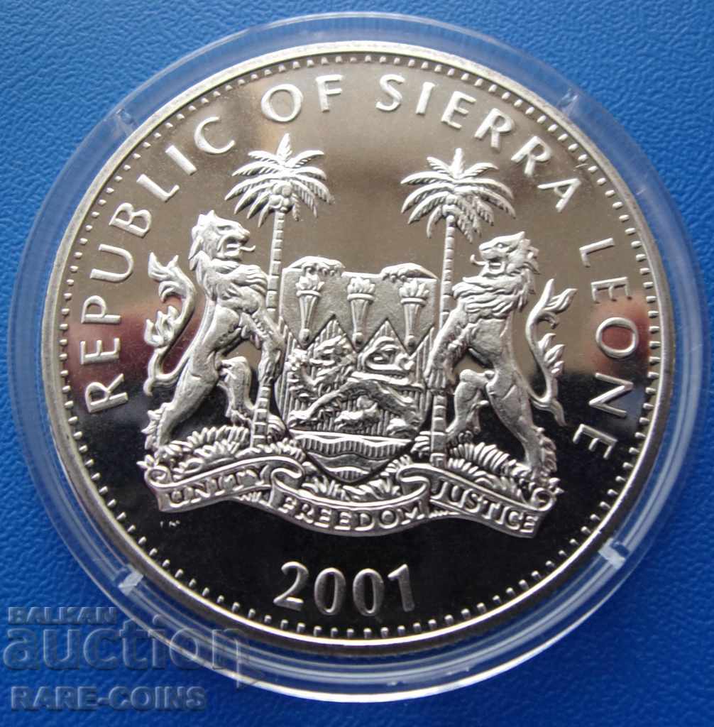 RS (11) Sierra Leone 1 Dollar 2001 UNC cu preț € 17.90 | 35.01 BGN RS (11) Sierra Leone 1 Dollar 2001 UNC cu preț € 17.90 | 35.01 BGN