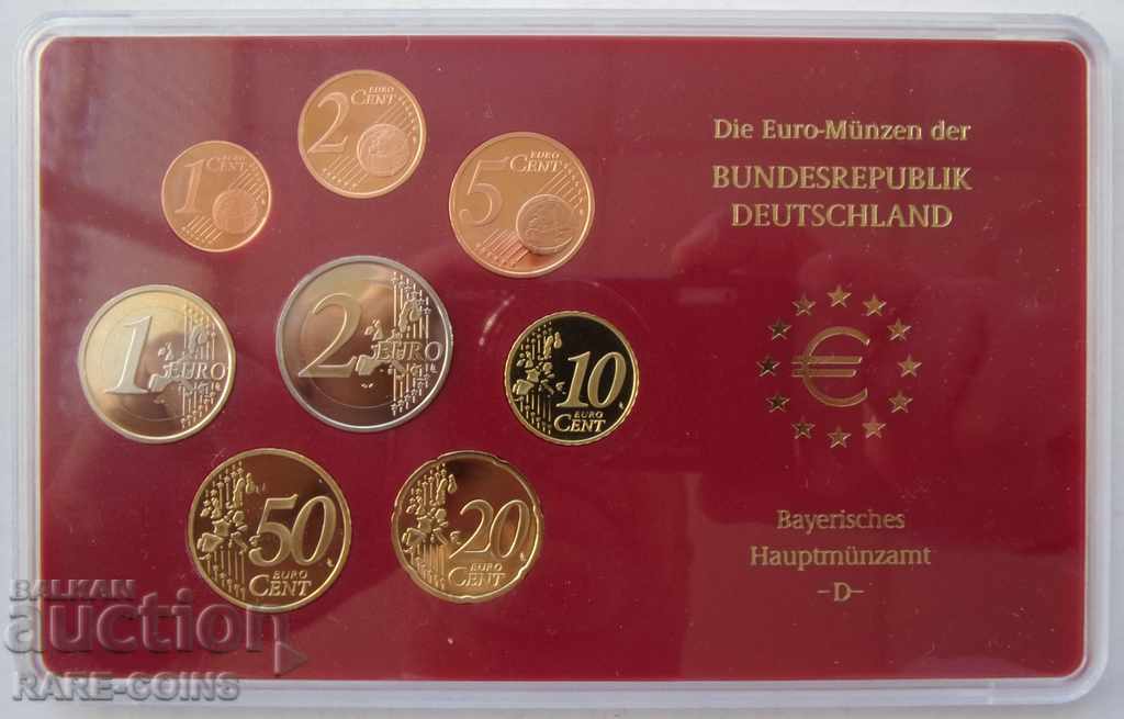 RS (11) Γερμανία Euro Set 2002 UNC PROOF με τιμή € 11.25 | 22.00 BGN
