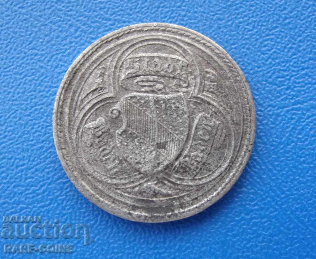 RS (12) Μπάντεν Μπάντεν 10 Pfennig 1919 (NG 7)