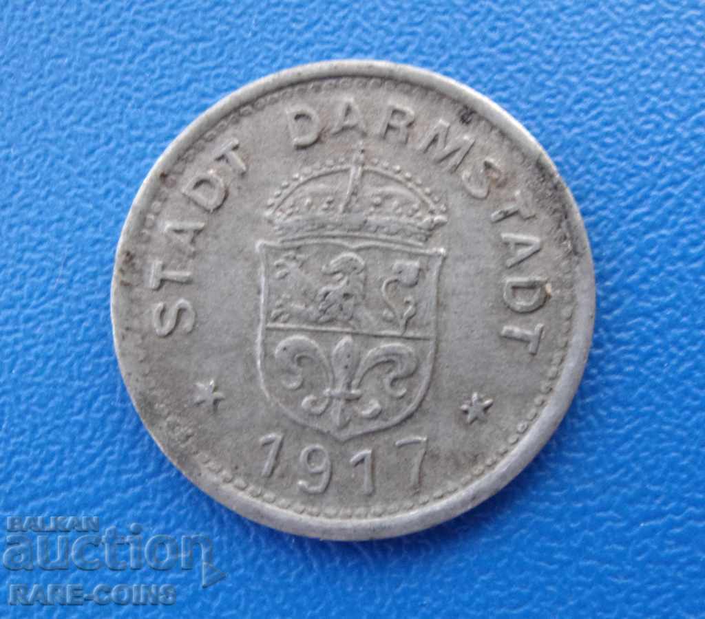 RS (12) Darmstadt 10 Pfennig 1917 (NG 24)