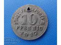 RS (12) Frankfurt 10 Pfennig 1917 (NG 33)