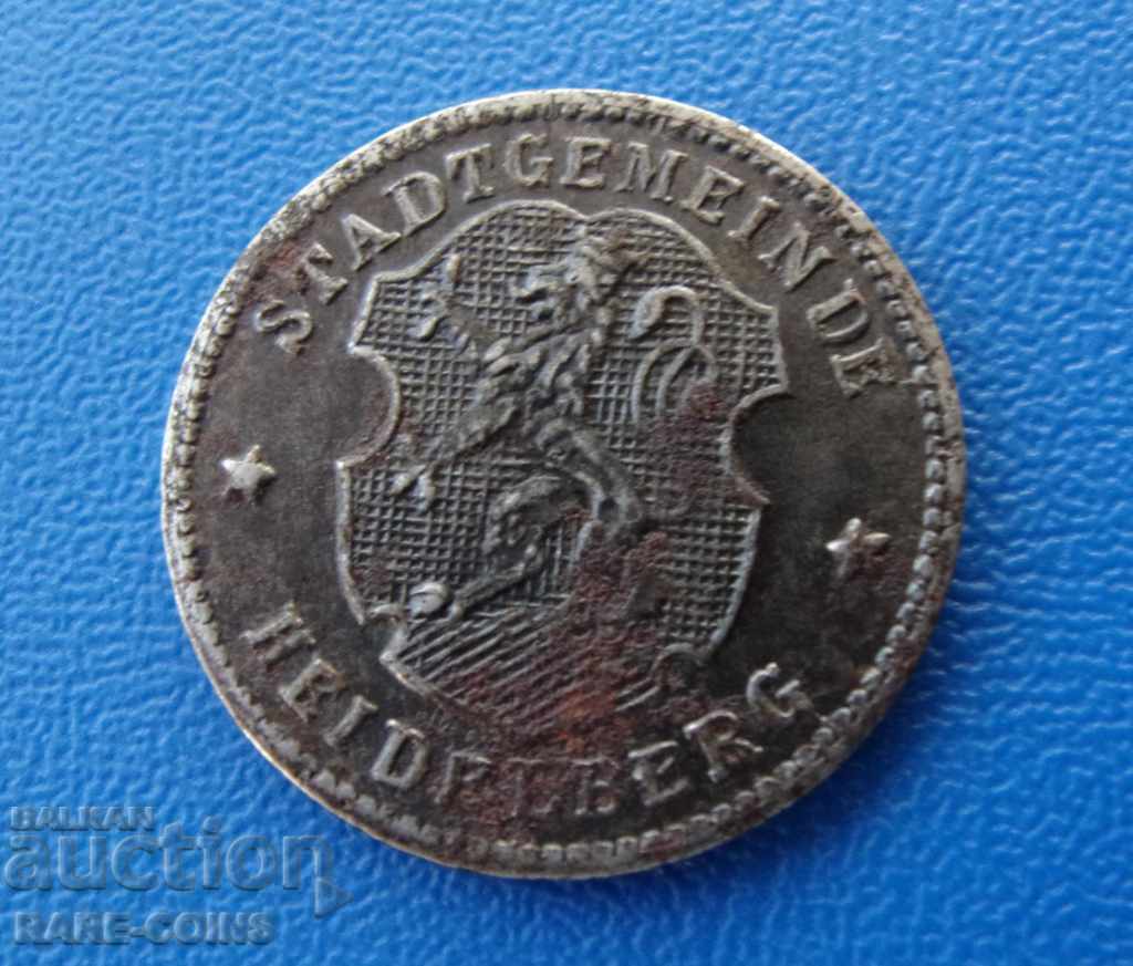 RS (12) Χαϊδελβέργη 10 Pfennig 1918 (NG 40) με τιμή € 3.58 | 7.00 BGN