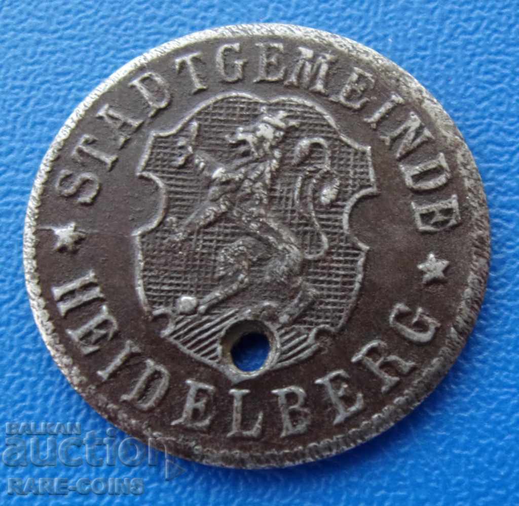 RS (12) Χαϊδελβέργη 50 Pfennig 1918 (NG 52)