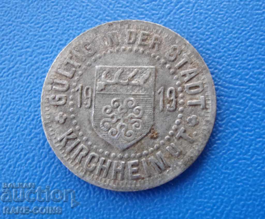 RS (12) Kirheim 10 Pfennig 1919 (NG 65)