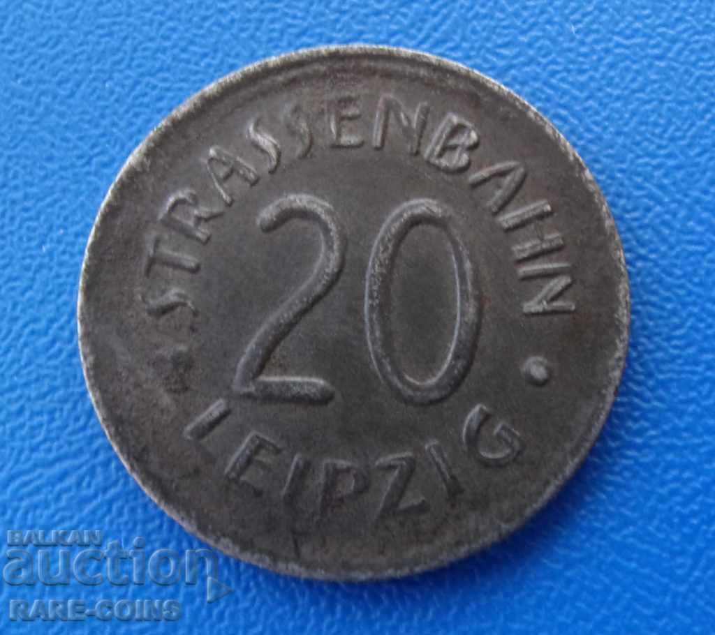 RS (12) Λειψία 20 Pfennig 1918 (NG 71)