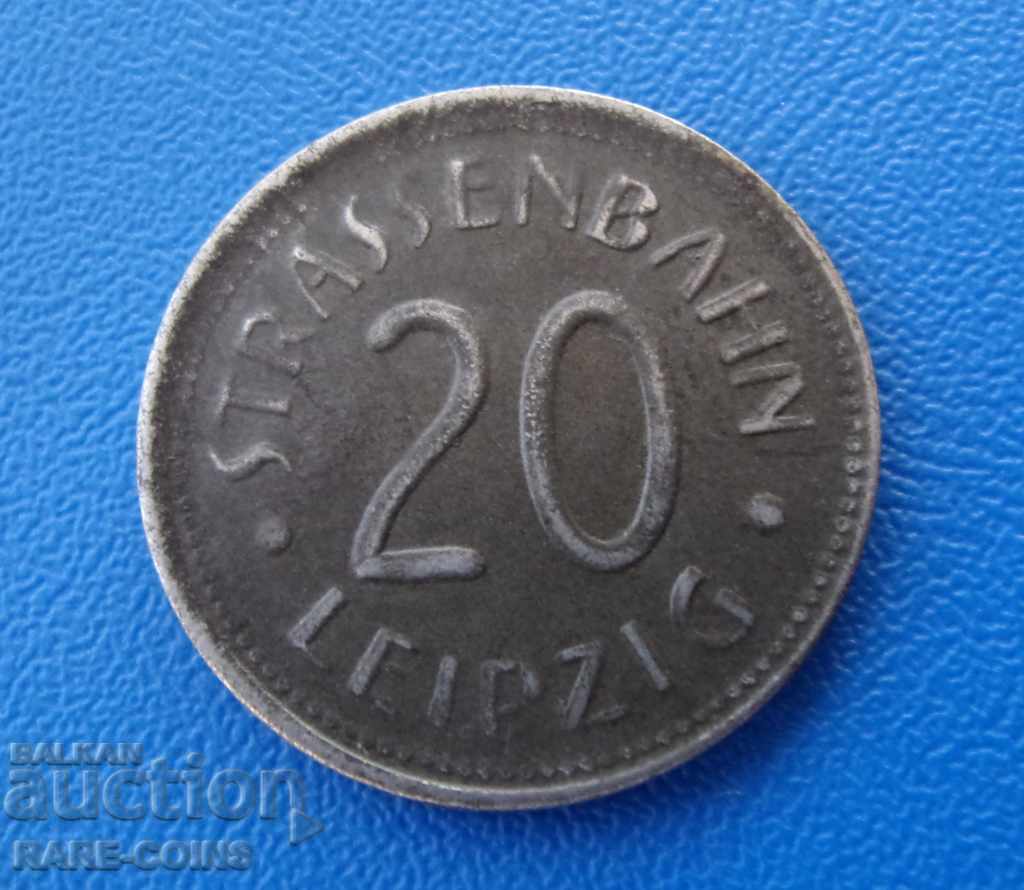 RS (12) Λειψία 20 Pfennig 1919 (NG 72)