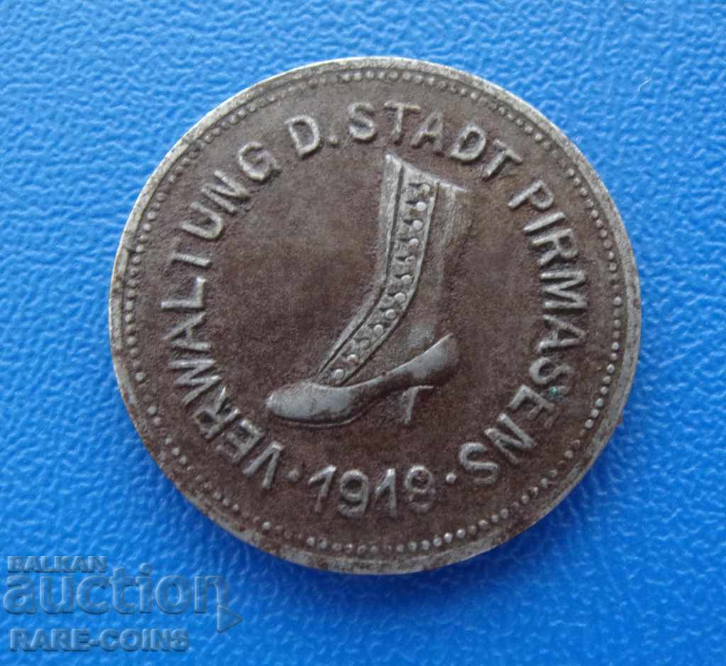 RS (12) Pirmasens 10 Pfennig 1919 (NG 96)