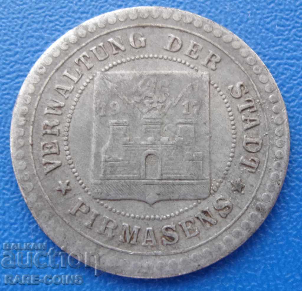 RS (12) Pirmasens 50 Pfennig 1917 (NG 96)