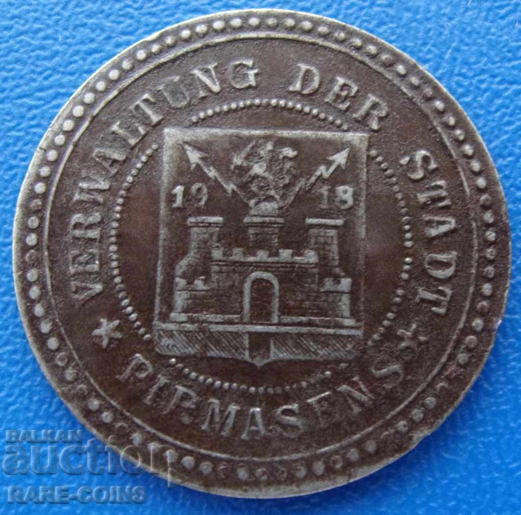 RS (12) Pirmasens 50 Pfennig 1918 (NG 98)