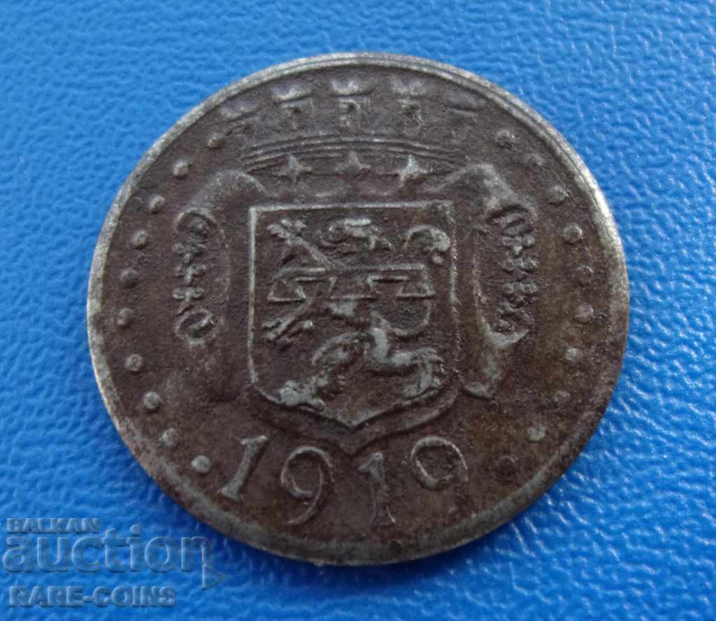 RS (12) Zweibruecken 10 Pfennig 1919 (NG 123)