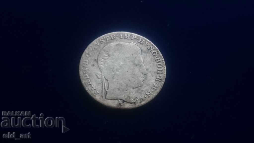 Auction Coin - Austria, 3 kreuzers 1840 silver Auction Coin - Austria, 3 kreuzers 1840 silver