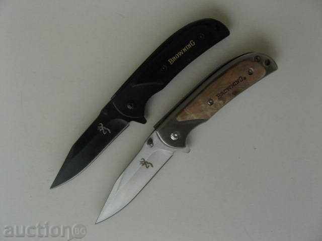 Knife, folding, Browning 70 x 160 - oxidized with price 11.00 BGN | € 5.62 Knife, folding, Browning 70 x 160 - oxidized with price 11.00 BGN | € 5.62