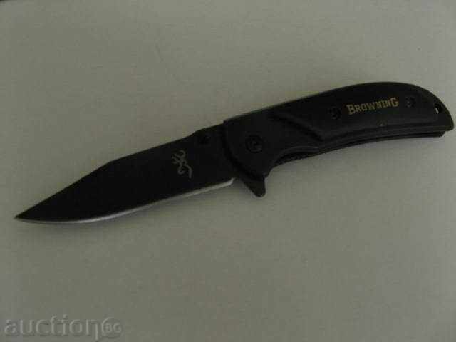 Μαχαίρι αναδίπλωση, Browning 70 x 160 - οξειδωμένη