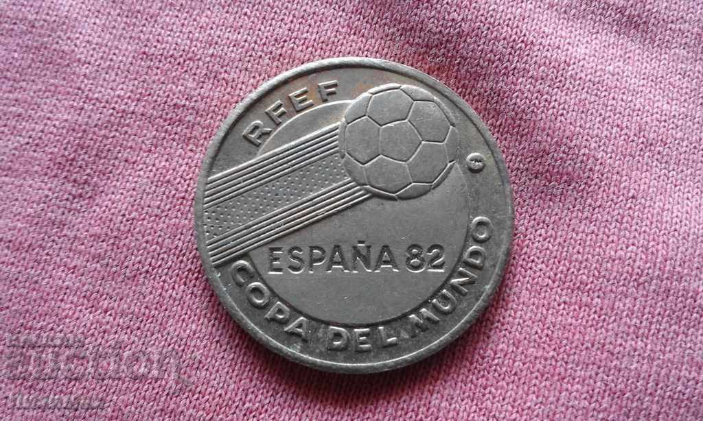 Coin, Token, Token, μετάλλιο - Espana 82 - Copa del Mundo