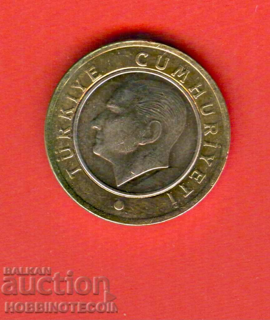 TURKEY TURKEY 1 Lira issue 2018 NEW UNC Bimetal with price 1.39 BGN | € 0.71 TURKEY TURKEY 1 Lira issue 2018 NEW UNC Bimetal with price 1.39 BGN | € 0.71