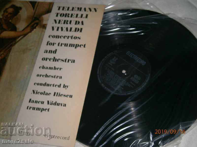 Auction  TELEMANN / TORELLI / NERUDA / VIVALDI BIG BOARD - ROMANIA