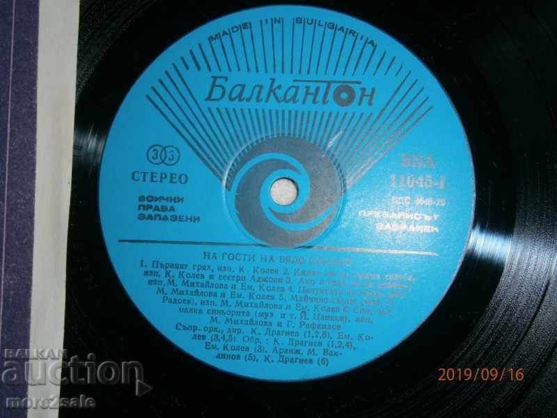 GUESTS OF WHITE SMALL LARGE FLAT - Balkanton - WA 11045 - 5 GUESTS OF WHITE SMALL LARGE FLAT - Balkanton - WA 11045 - 5