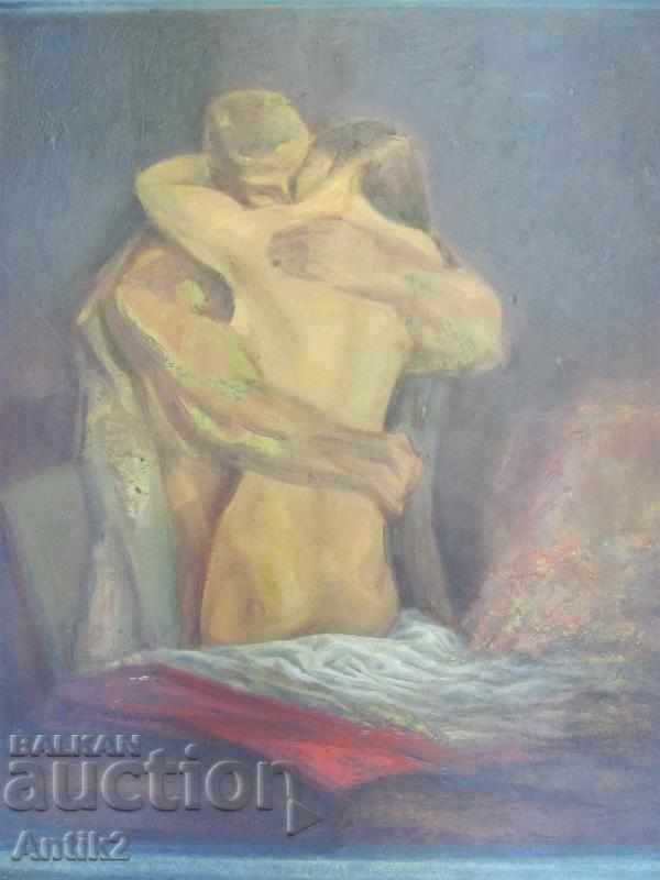 50's Original oil painting on phaser with price 280.00 BGN | € 143.16 50's Original oil painting on phaser with price 280.00 BGN | € 143.16