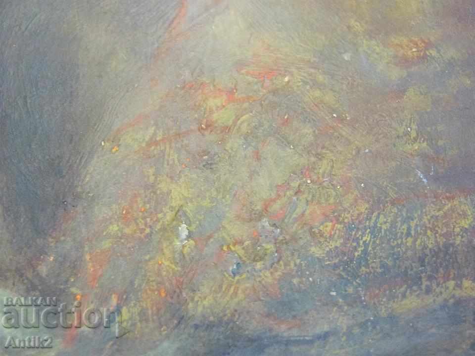 50's Original oil painting on phaser - 5 50's Original oil painting on phaser - 5