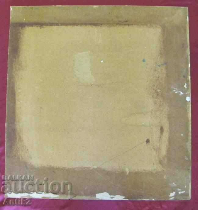 50's Original oil painting on phaser - 7 50's Original oil painting on phaser - 7