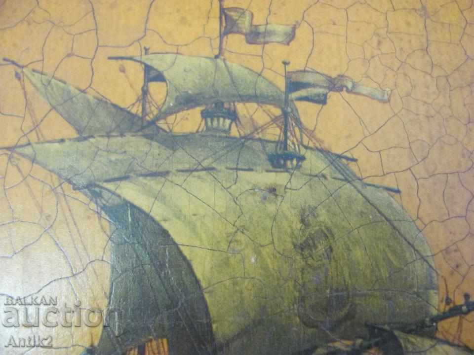 Auction  19th Century Original Antique Zurich Advertising Billboard