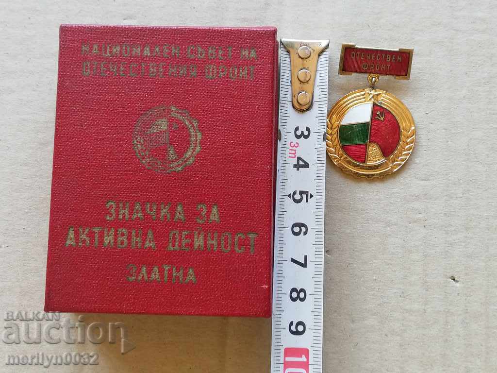 Delivery of Active Activity Award Badge Delivery of Active Activity Award Badge