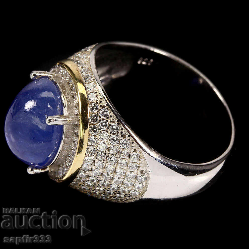 Auction LUXURY MEN RING WITH TANZANITE Auction LUXURY MEN RING WITH TANZANITE