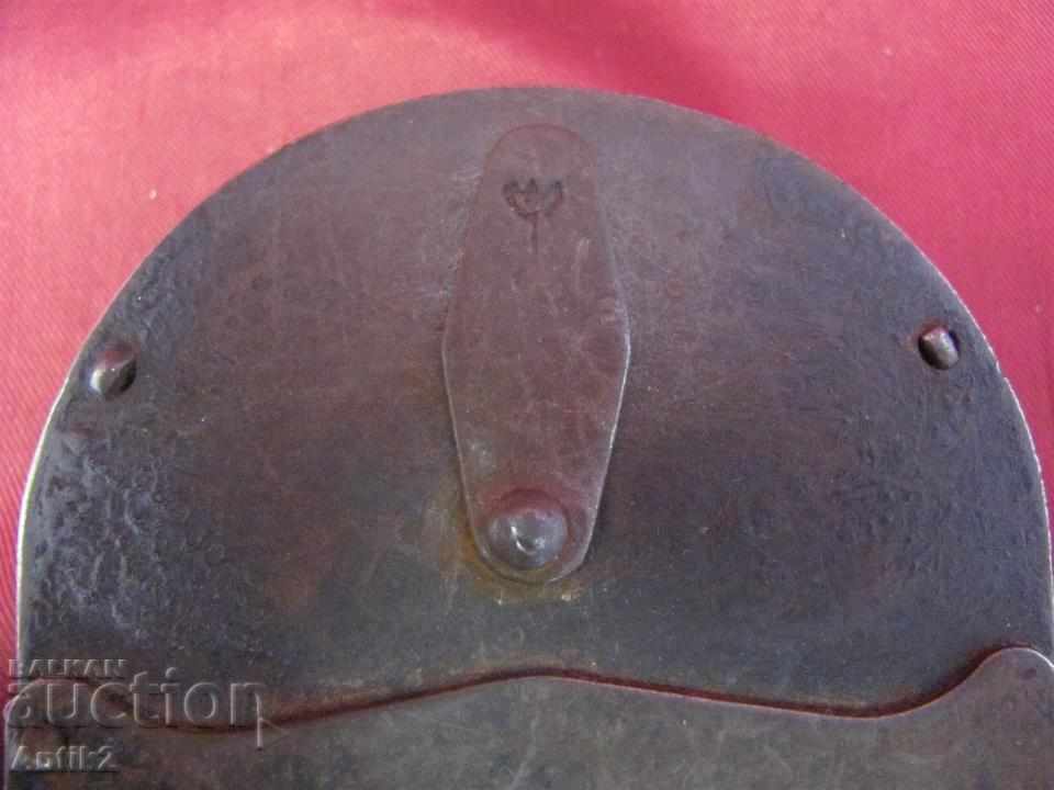 19th Century Massive Iron Door Lock, Porta - 7