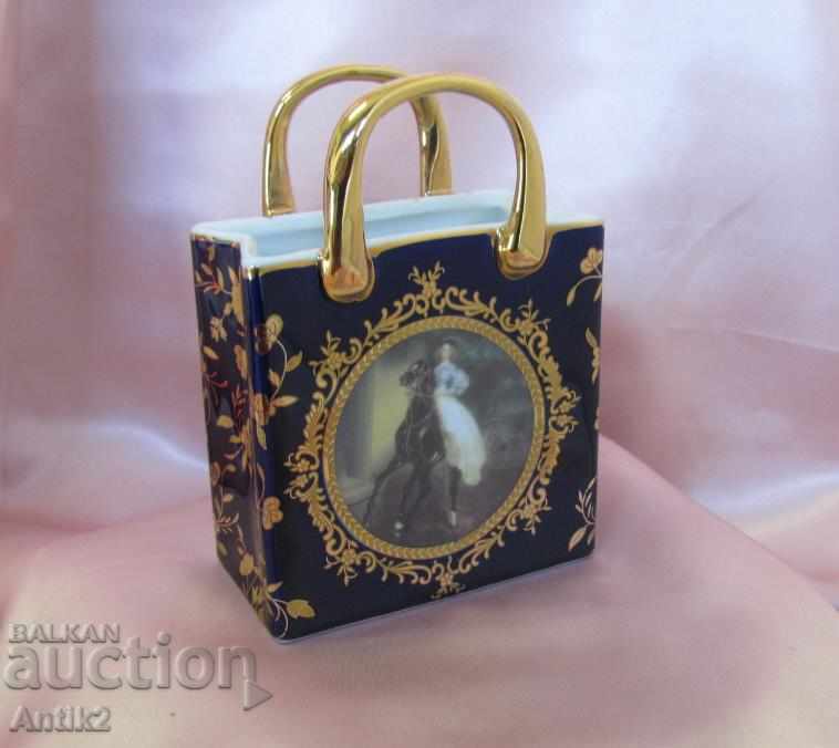 Old Porcelain Decoration Czech Porcelain marked with price 50.00 BGN | € 25.56 Old Porcelain Decoration Czech Porcelain marked with price 50.00 BGN | € 25.56