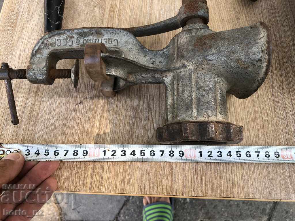 10034. OLD MOLDING MACHINE USSR - 6 10034. OLD MOLDING MACHINE USSR - 6