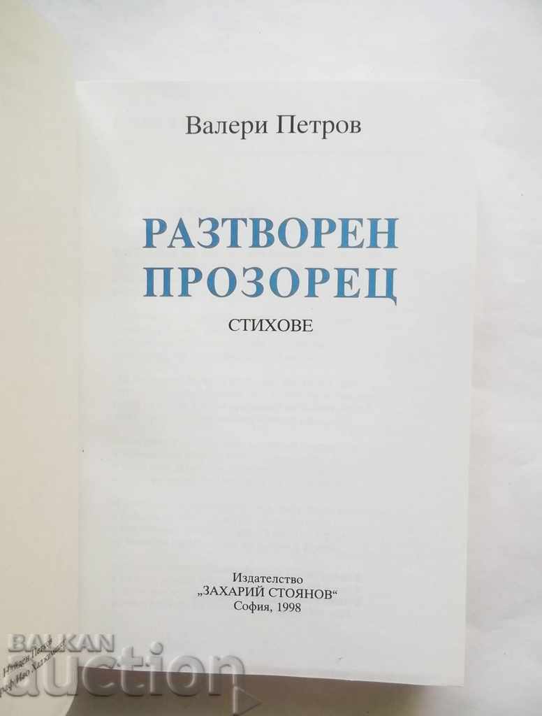 Open window Poems - Valeri Petrov 1998 with price 17.00 BGN | € 8.69 Open window Poems - Valeri Petrov 1998 with price 17.00 BGN | € 8.69