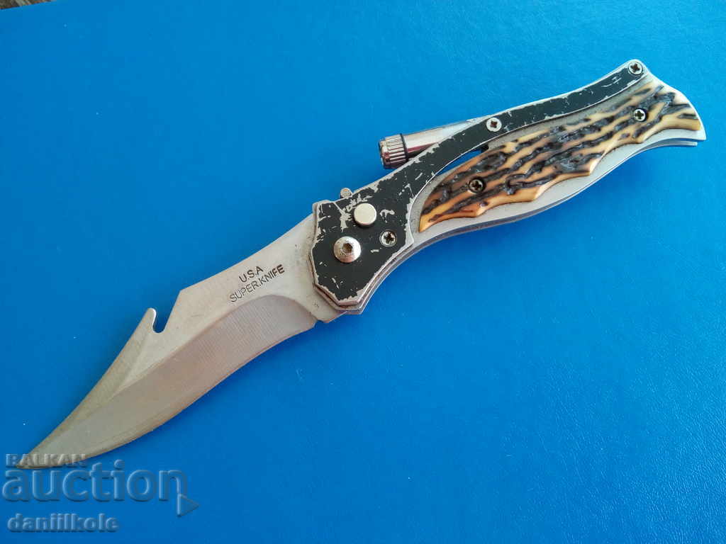 *$*Y*$* CUȚIT PLIABIL AUTOMAT "USA SUPER KNIFE" *$*Y*$*