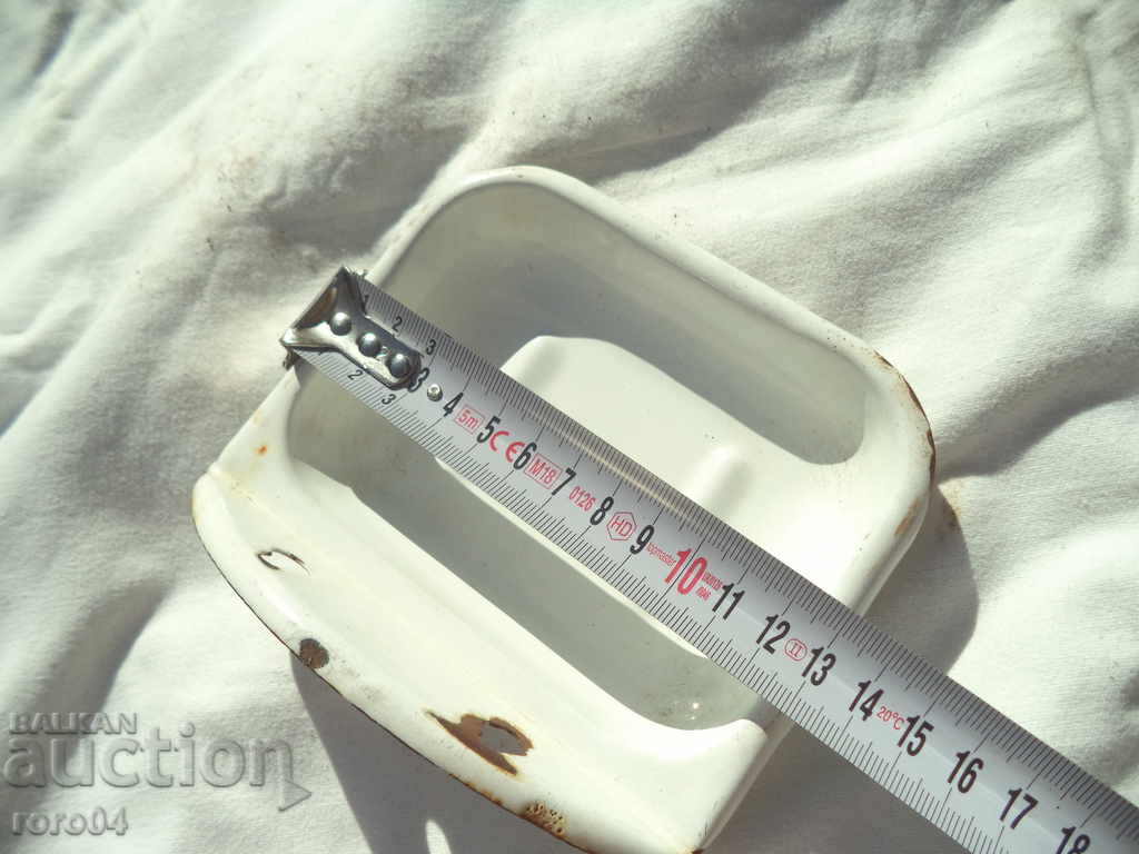 Auction ENAMELED SOAPONER - OBORISHE - SAMPLE - 1965 Auction ENAMELED SOAPONER - OBORISHE - SAMPLE - 1965