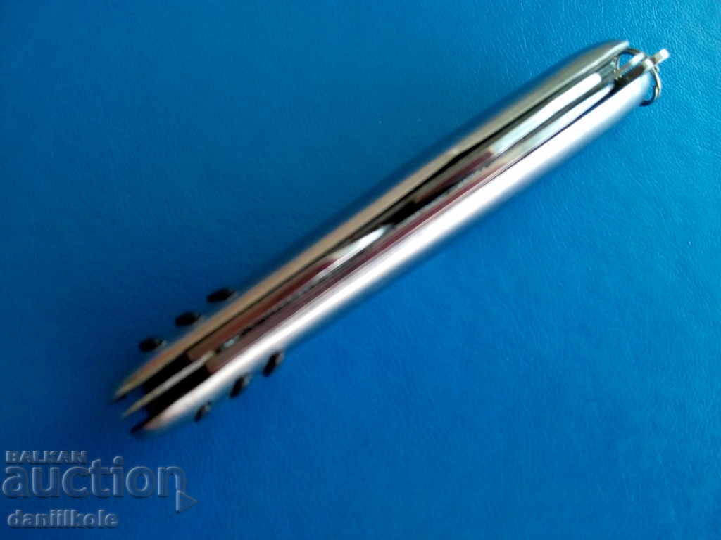 Auction  * $ * Y * $ * MULTIFUNCTION POCKET Knife "SILVER" 5 COVER * $ * Y * $ *