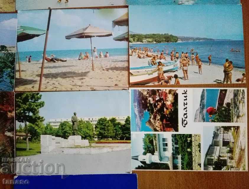 10 cărți poștale vechi . Bulgaria - 5