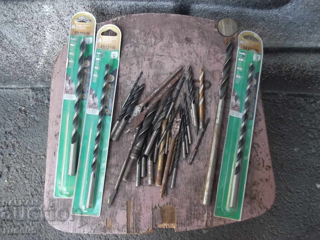 Παρτίδα 34 τμχ. τρυπάνια ξύλου με τιμή 35.00 BGN | € 17.90 Παρτίδα 34 τμχ. τρυπάνια ξύλου με τιμή 35.00 BGN | € 17.90