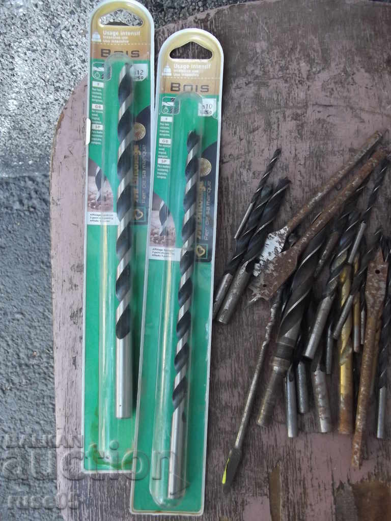 Δημοπρασία Παρτίδα 34 τμχ. τρυπάνια ξύλου Δημοπρασία Παρτίδα 34 τμχ. τρυπάνια ξύλου