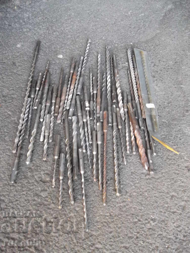 Auction Lot of 45 pcs. "SDS-plus" drills Auction Lot of 45 pcs. "SDS-plus" drills