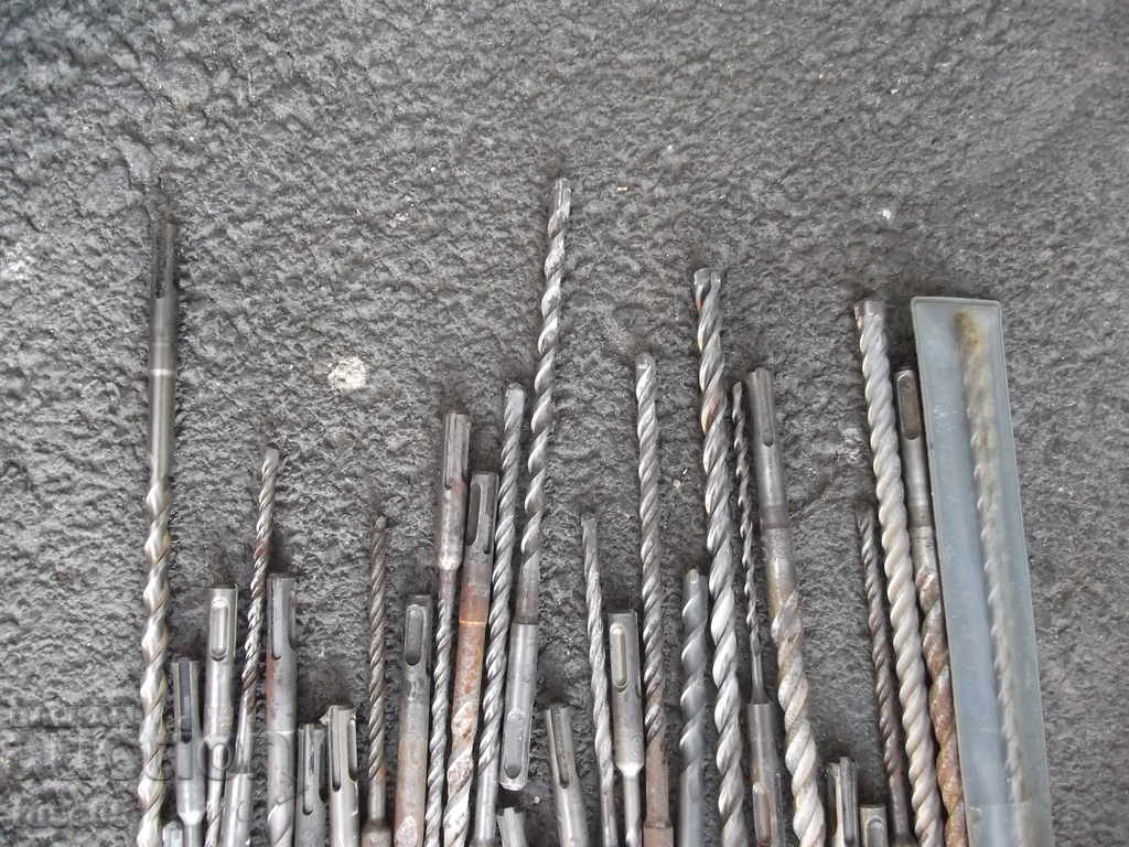 Delivery of Lot of 45 pcs. "SDS-plus" drills Delivery of Lot of 45 pcs. "SDS-plus" drills