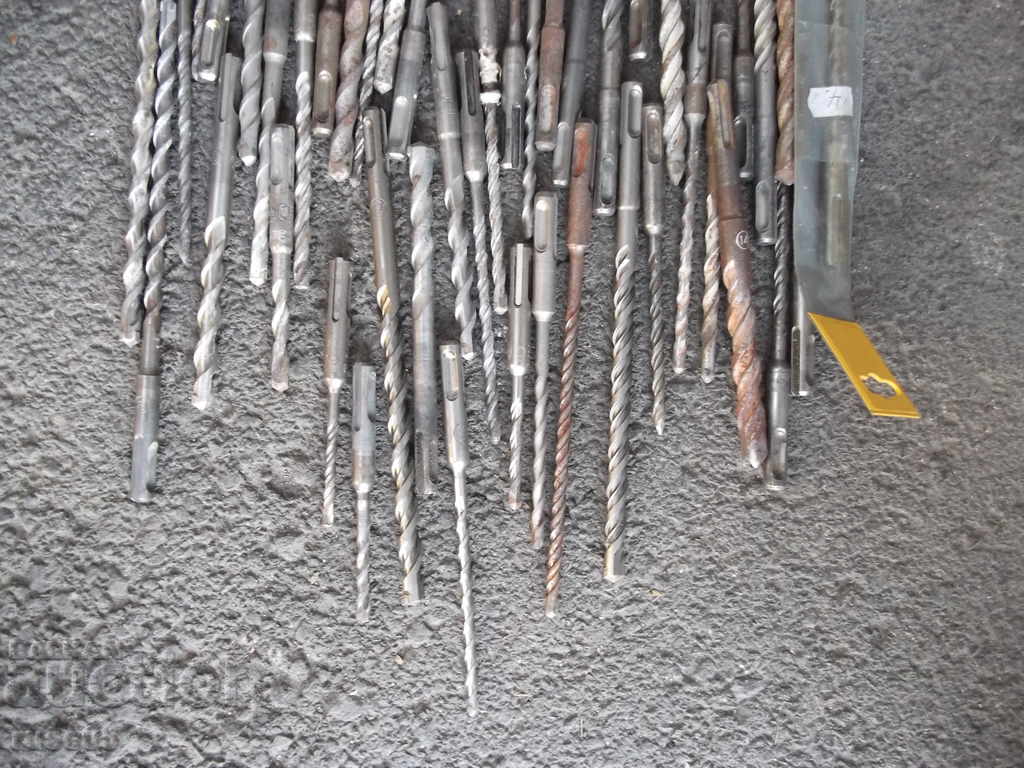 Lot of 45 pcs. "SDS-plus" drills - 5 Lot of 45 pcs. "SDS-plus" drills - 5